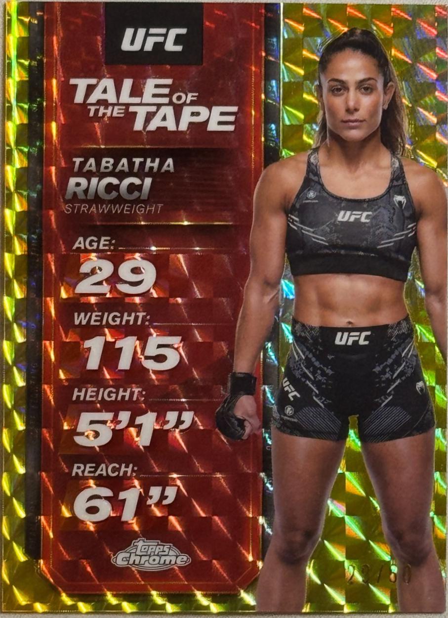 Tabatha Ricci [Geometric Gold Refractor] #TTT-29