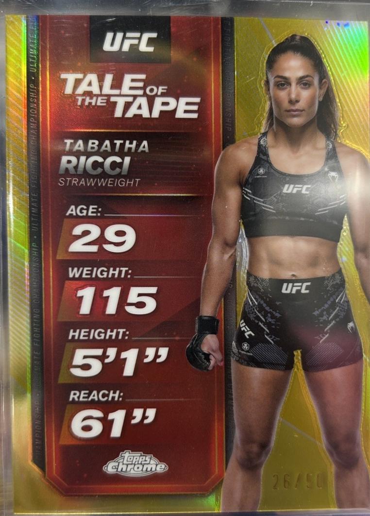 Tabatha Ricci [Gold Refractor] #TTT-29