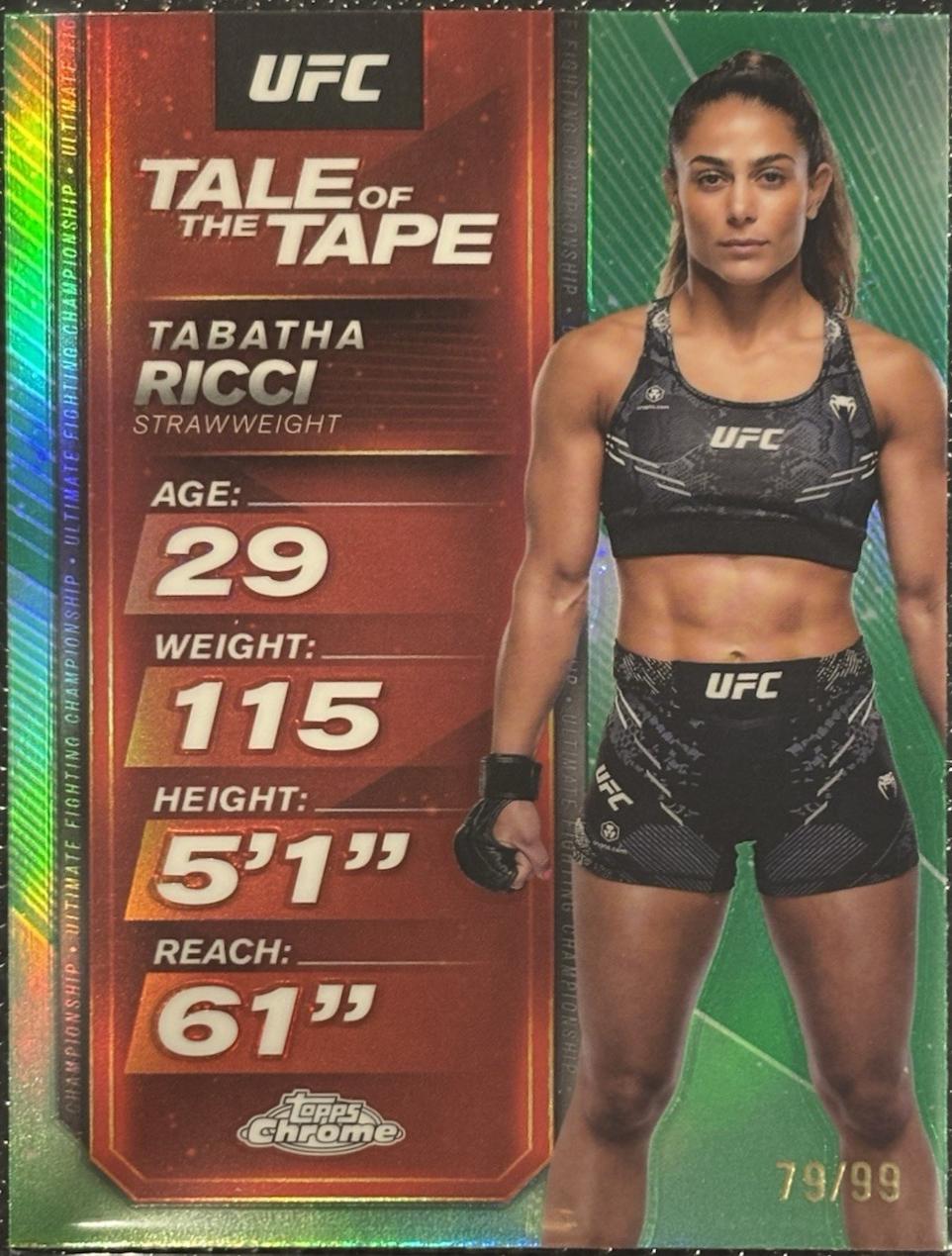 Tabatha Ricci [Green Refractor] #TTT-29