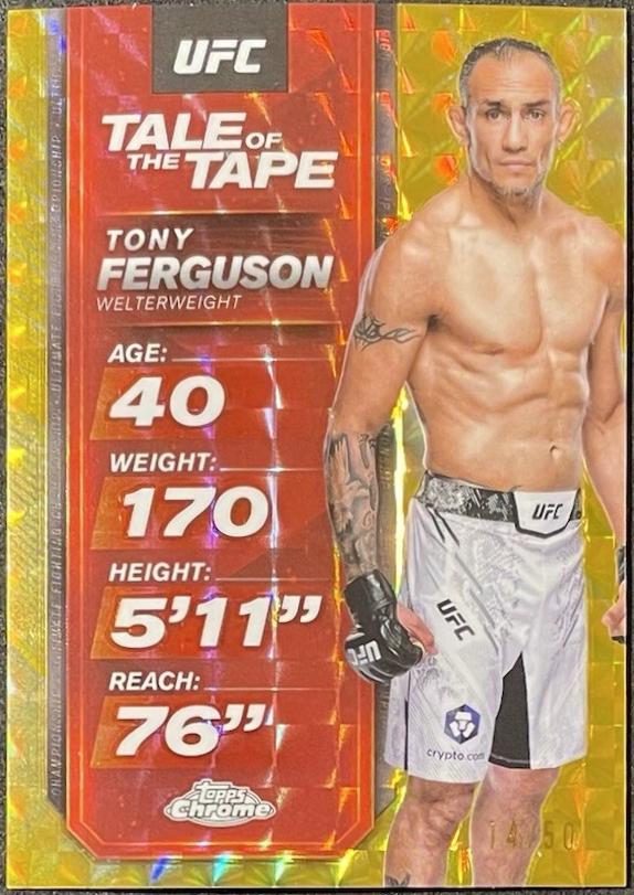 Tony Ferguson [Geometric Gold Refractor] #TTT-10