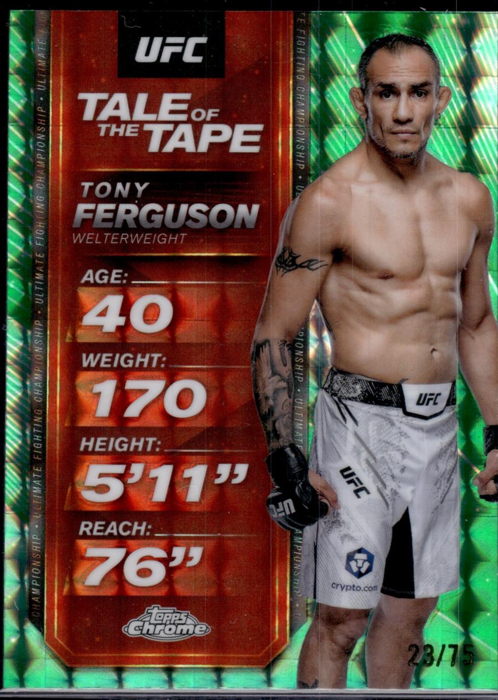 Tony Ferguson [Geometric Green Refractor] #TTT-10