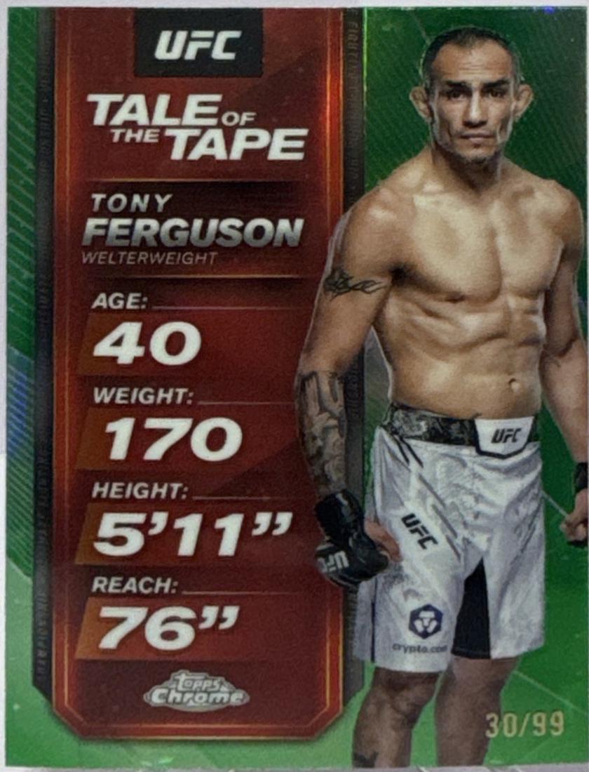 Tony Ferguson [Green Refractor] #TTT-10