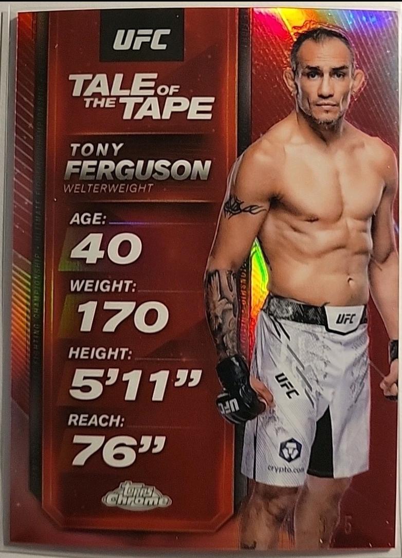 Tony Ferguson [Red Refractor] #TTT-10