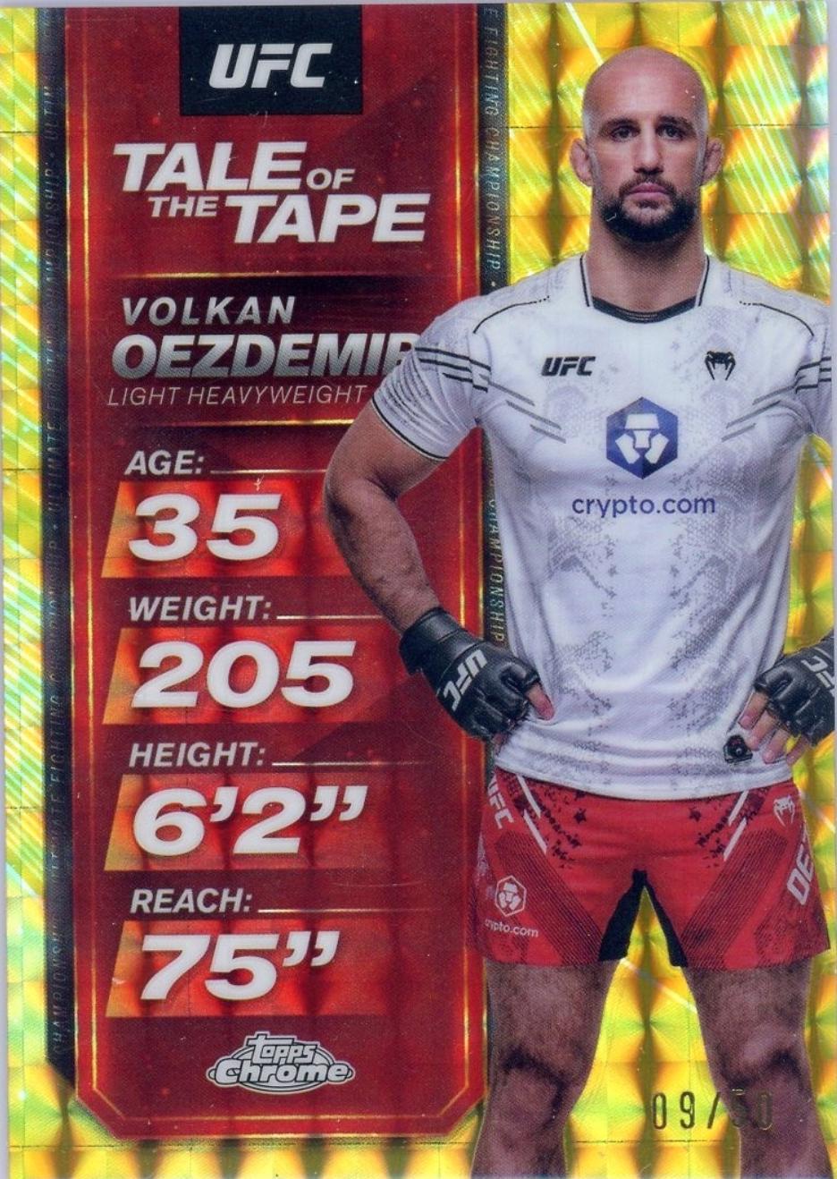 Volkan Oezdemir [Geometric Gold Refractor] #TTT-26