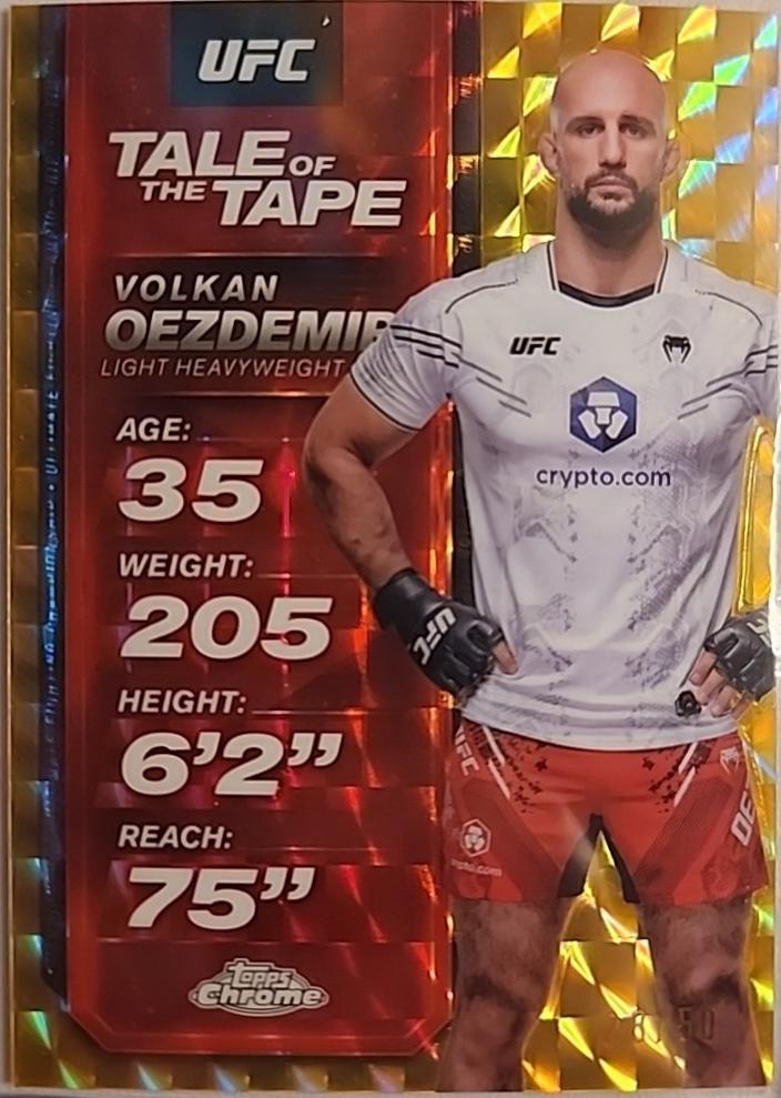 Volkan Oezdemir [Gold Refractor] #TTT-26