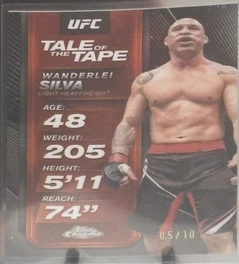 Wanderlei Silva [Black Refractor] #TTT-16