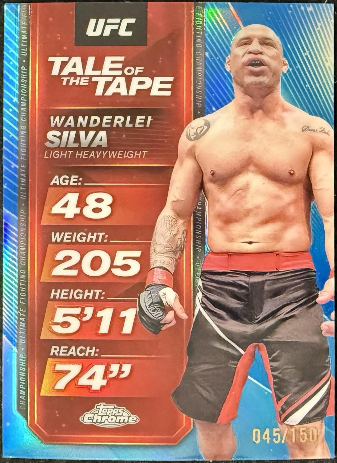 Wanderlei Silva [Blue Refractor] #TTT-16