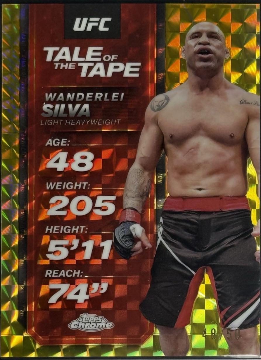 Wanderlei Silva [Geometric Gold Refractor] #TTT-16