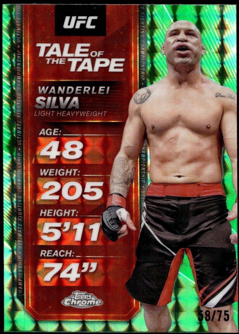 Wanderlei Silva [Geometric Green Refractor] #TTT-16