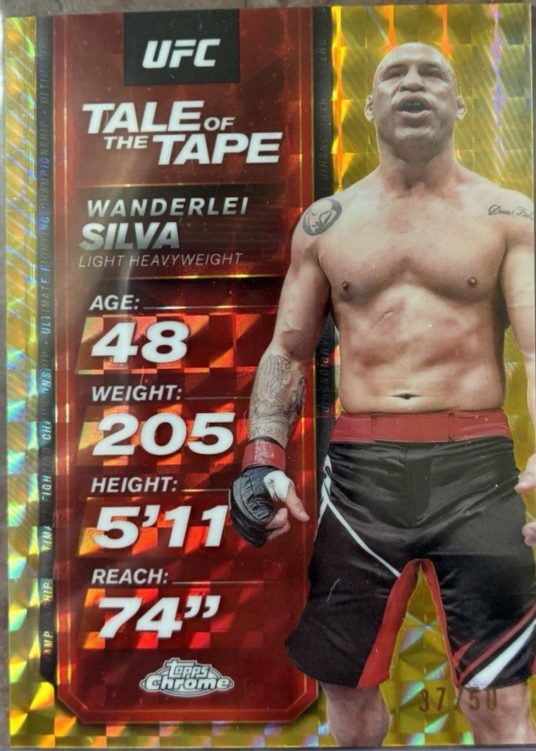 Wanderlei Silva [Gold Refractor] #TTT-16