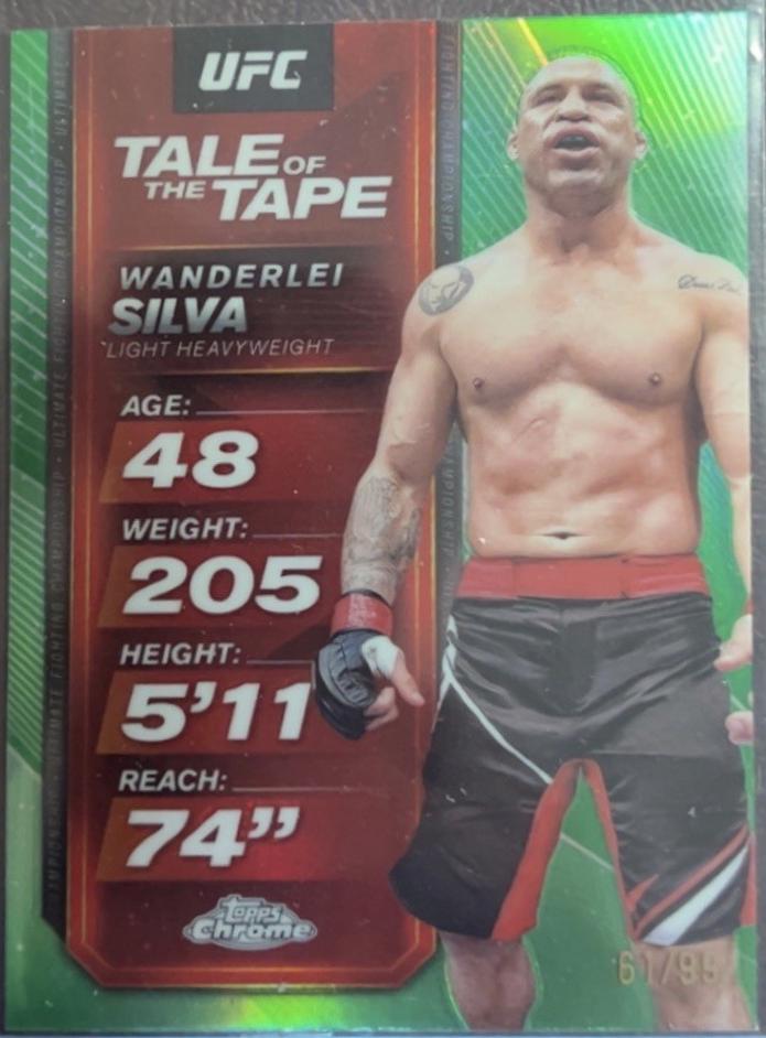 Wanderlei Silva [Green Refractor] #TTT-16
