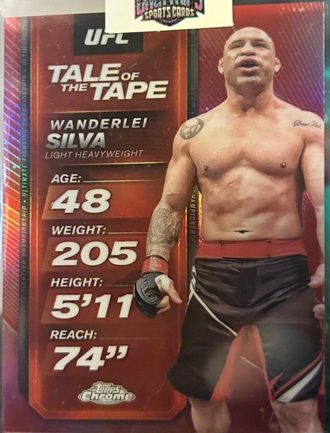 Wanderlei Silva [Red Refractor] #TTT-16