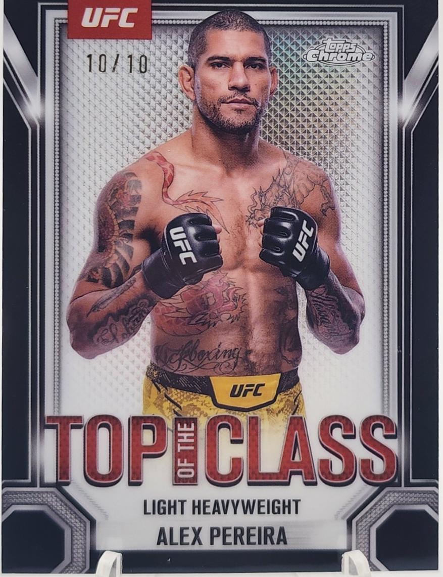 Alex Pereira [Black Gold Refractor] #TTC-10