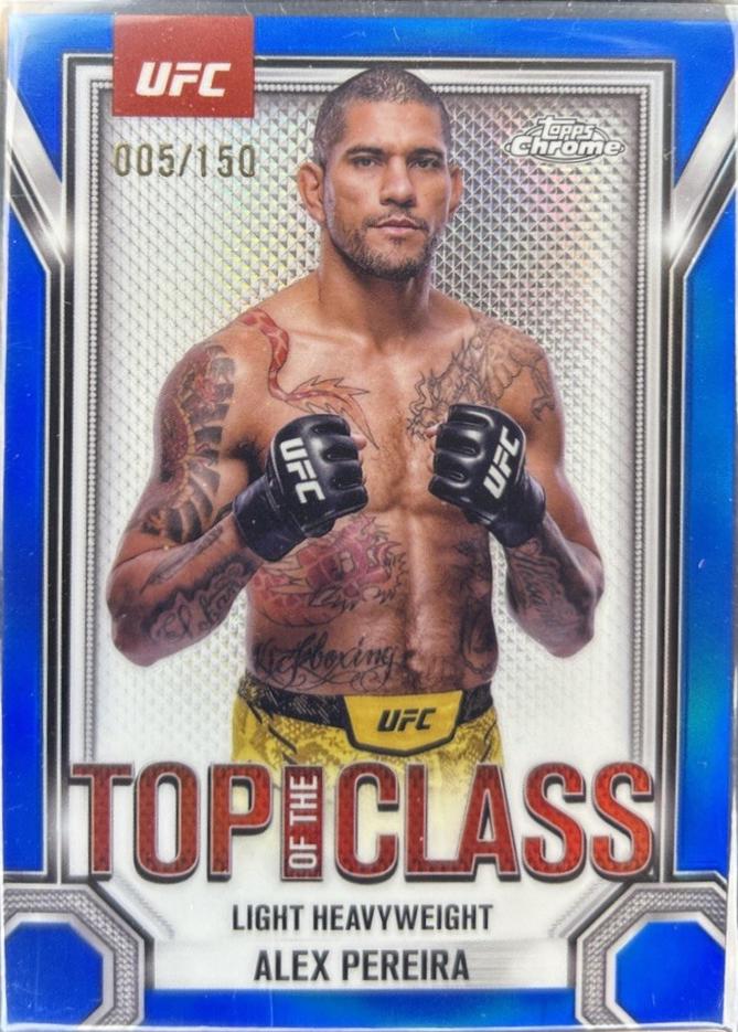 Alex Pereira [Blue Refractor] #TTC-10
