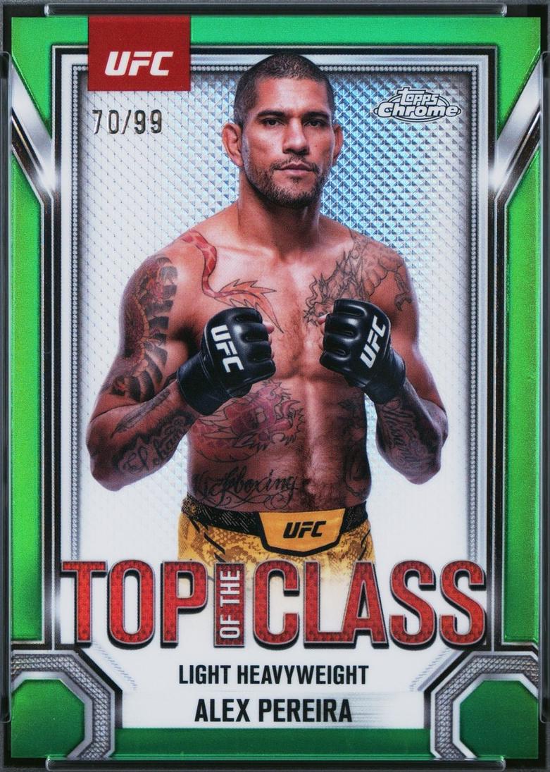 Alex Pereira [Green Refractor] #TTC-10