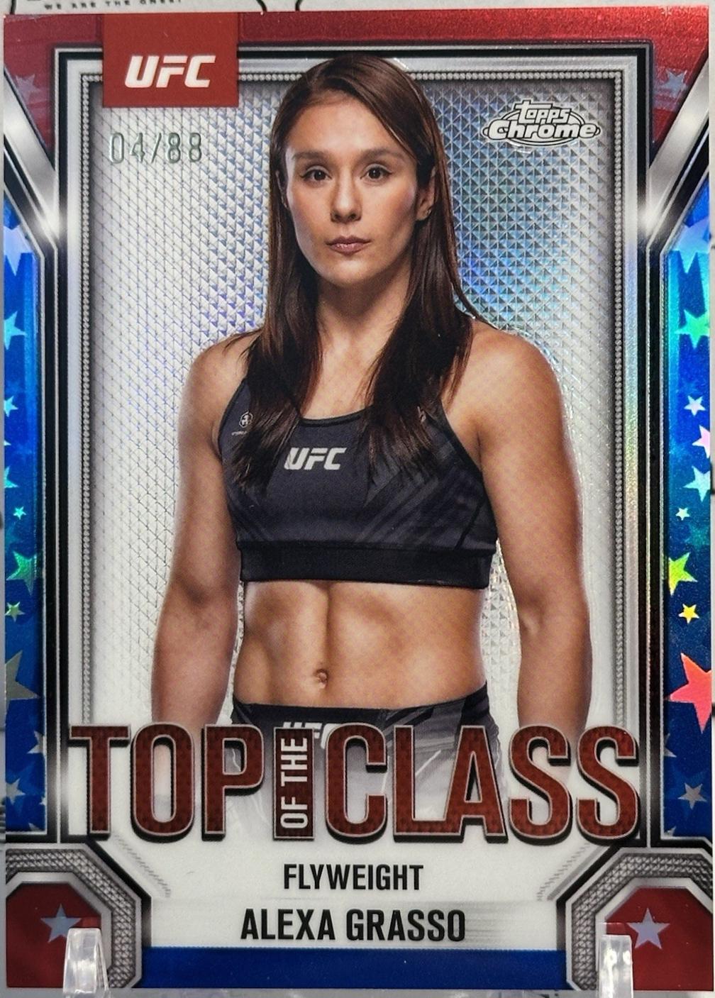 Alexa Grasso [Red White Blue Refractor] #TTC-3