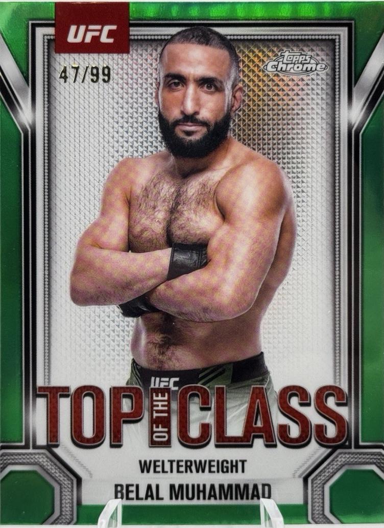 Belal Muhammad [Green Refractor] #TTC-6