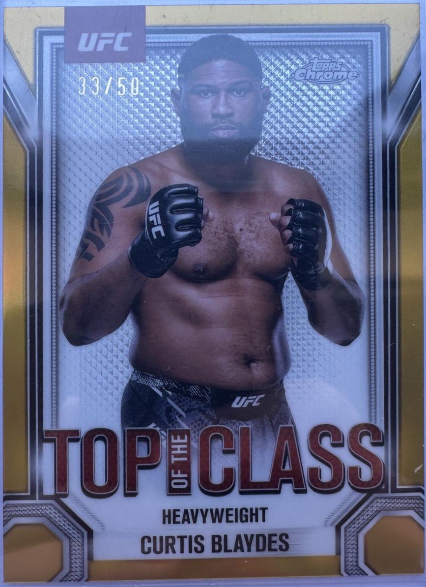 Curtis Blaydes [Gold Refractor] #TTC-13