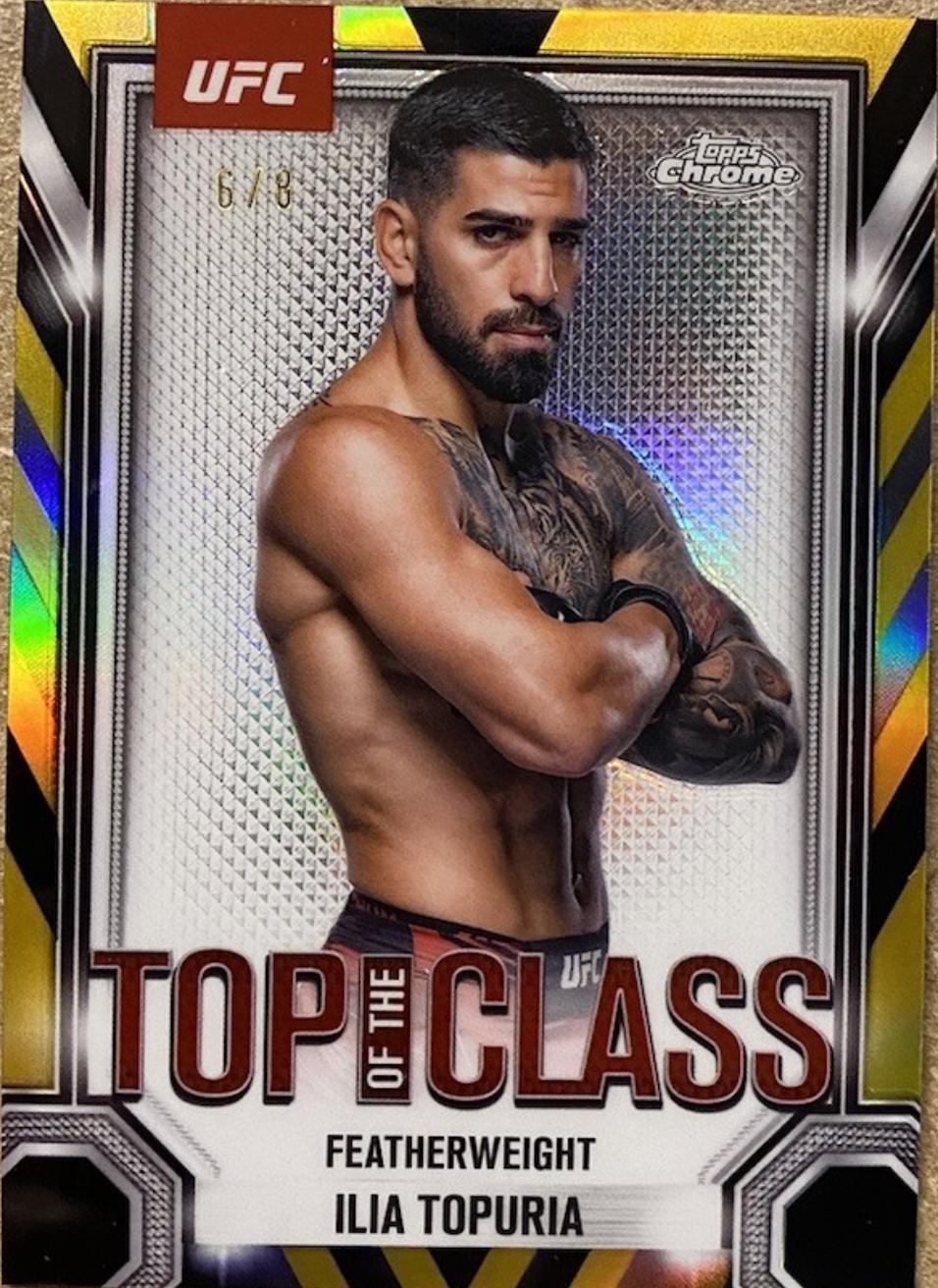 Ilia Topuria [Black Gold Refractor] #TTC-4