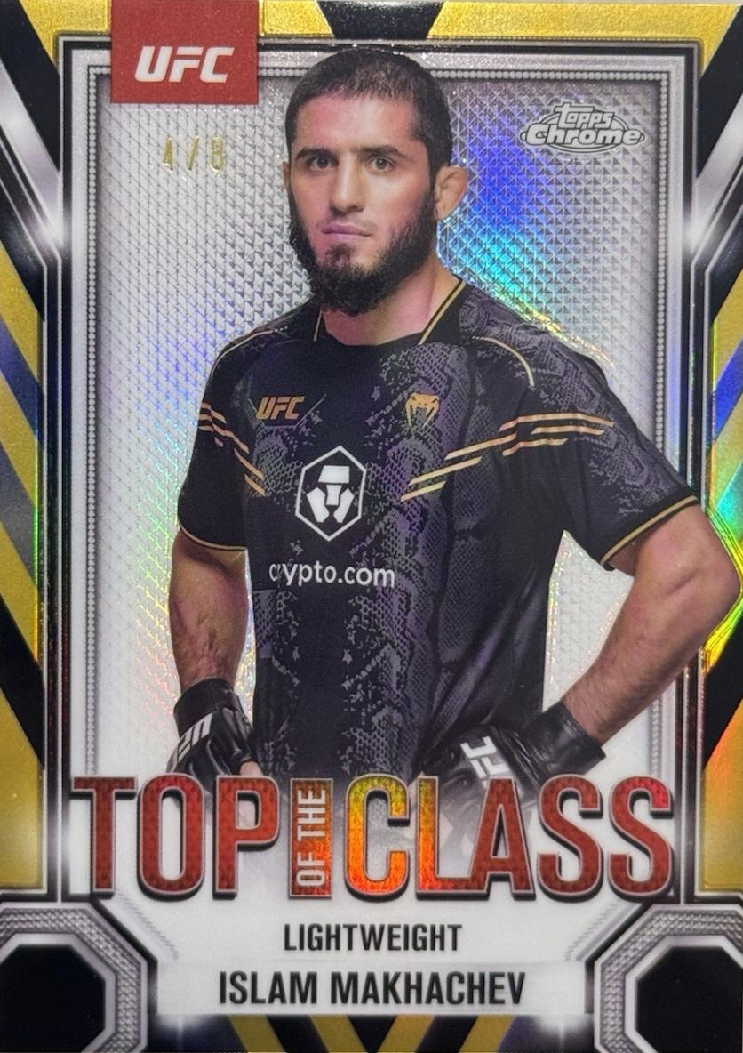 Islam Makhachev [Black Gold Refractor] #TTC-19