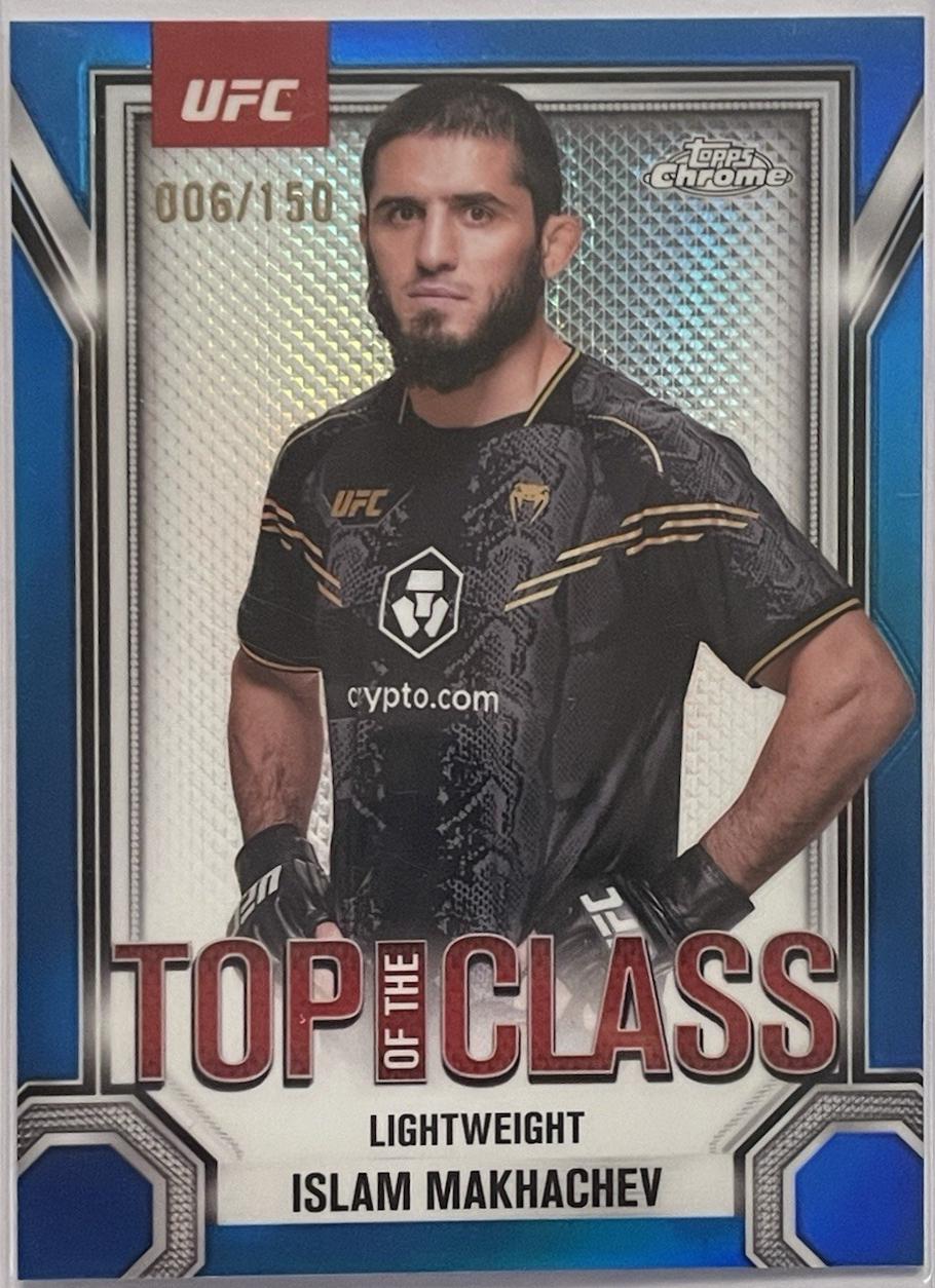 Islam Makhachev [Blue Refractor] #TTC-19