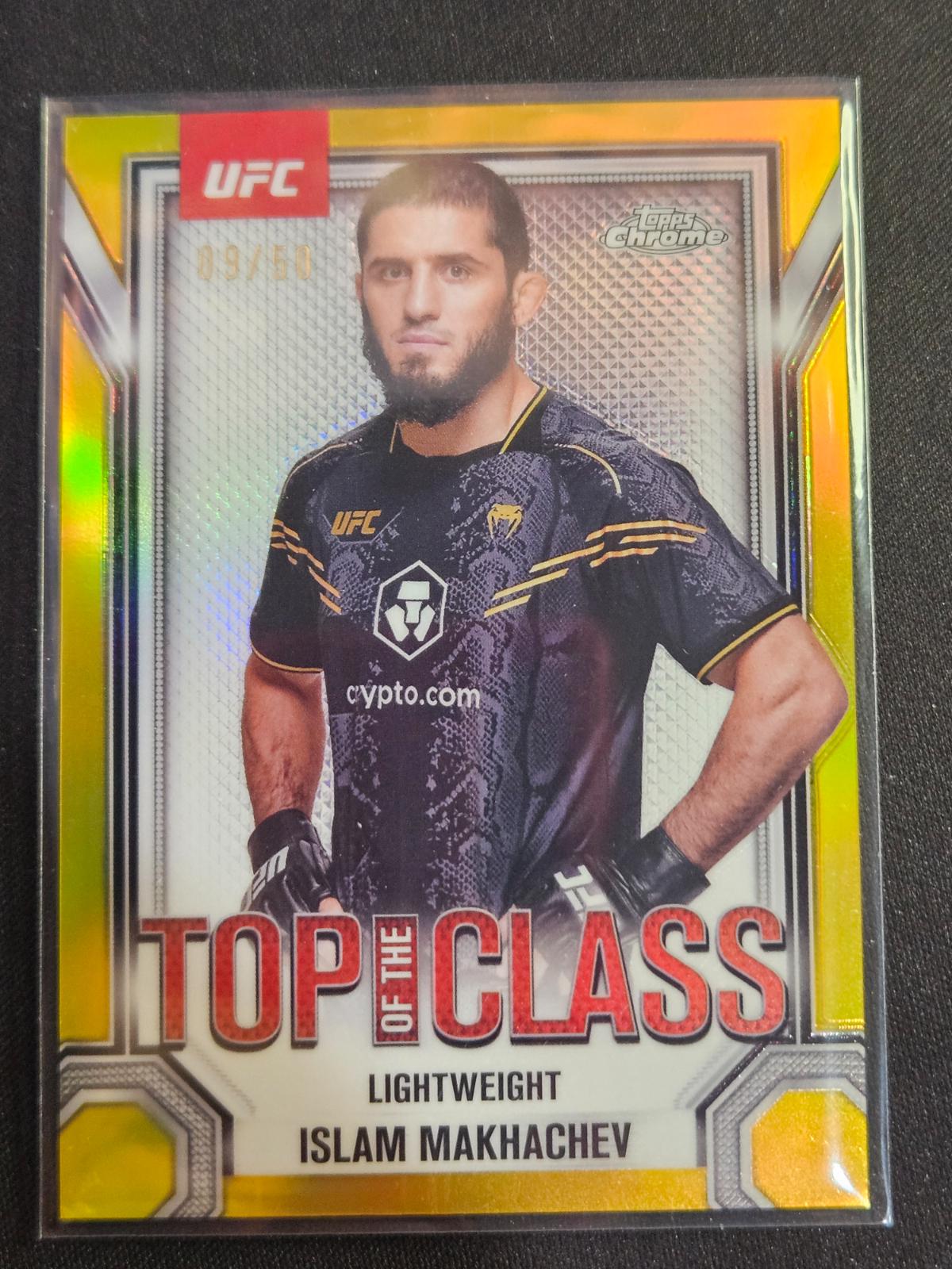 Islam Makhachev [Gold Refractor] #TTC-19