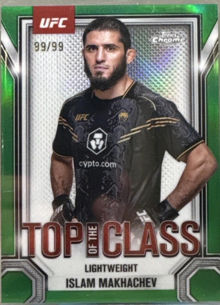 Islam Makhachev [Green Refractor] #TTC-19