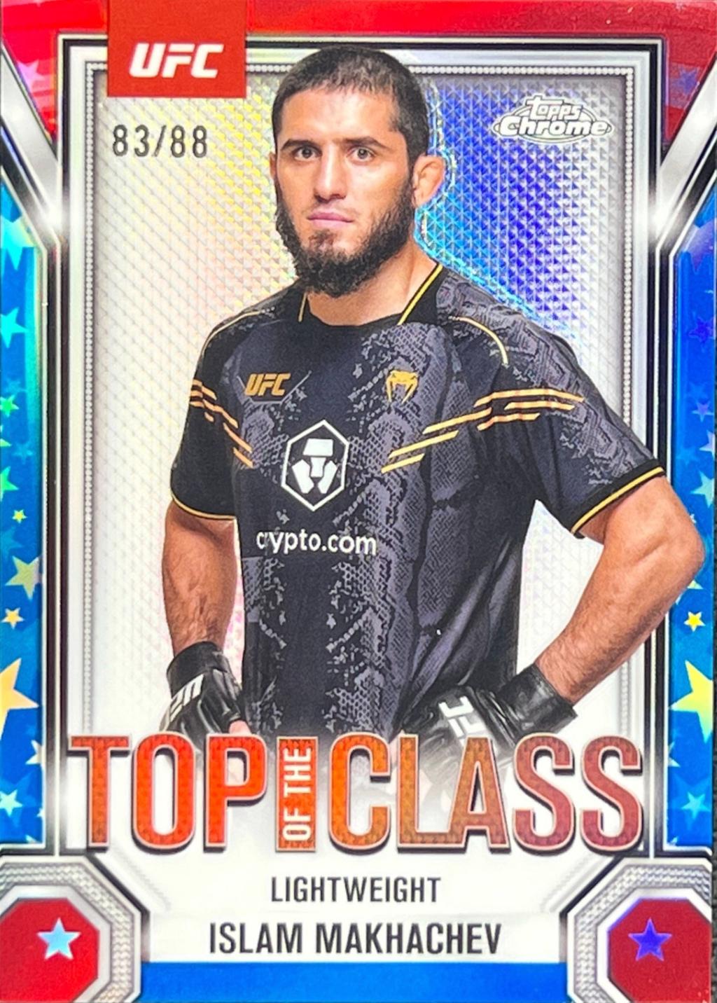 Islam Makhachev [Red White Blue Refractor] #TTC-19