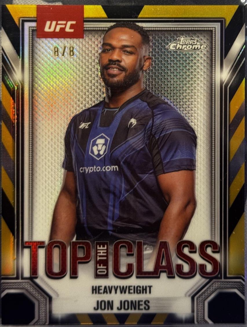 Jon Jones [Black Gold Refractor] #TTC-20