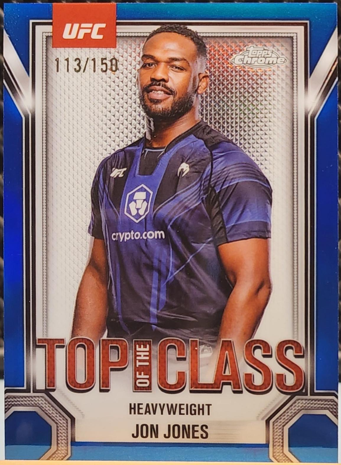 Jon Jones [Blue Refractor] #TTC-20