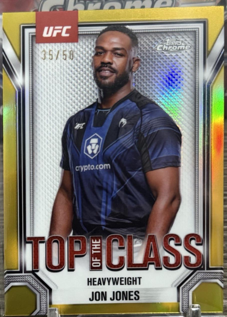 Jon Jones [Gold Refractor] #TTC-20