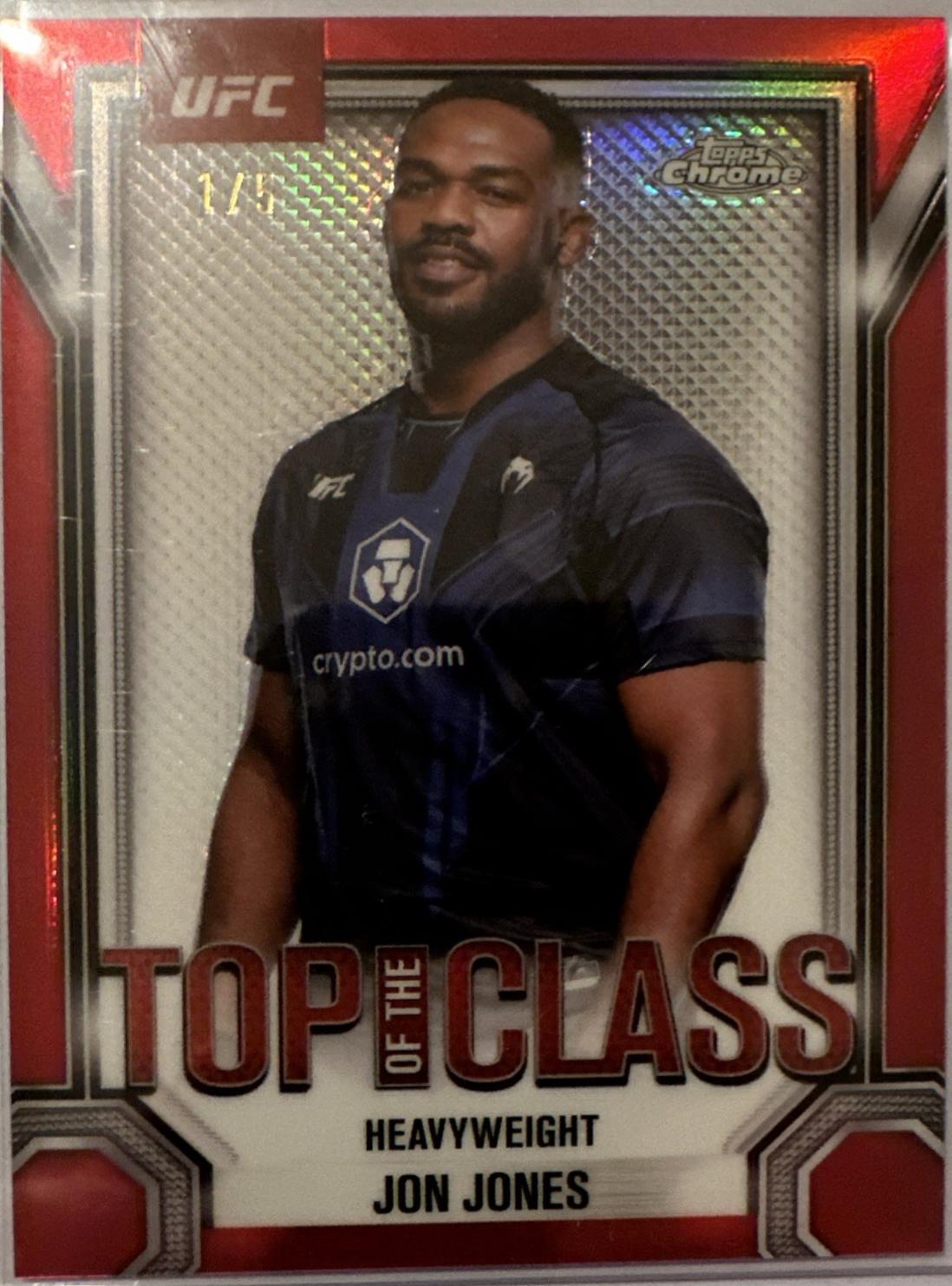 Jon Jones [Red Refractor] #TTC-20
