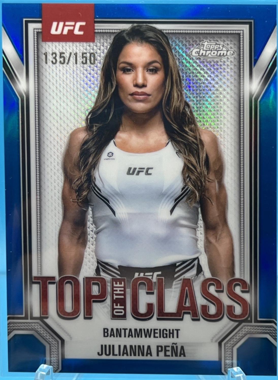 Julianna Pena [Blue Refractor] #TTC-7