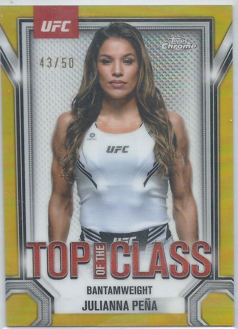Julianna Pena [Gold Refractor] #TTC-7