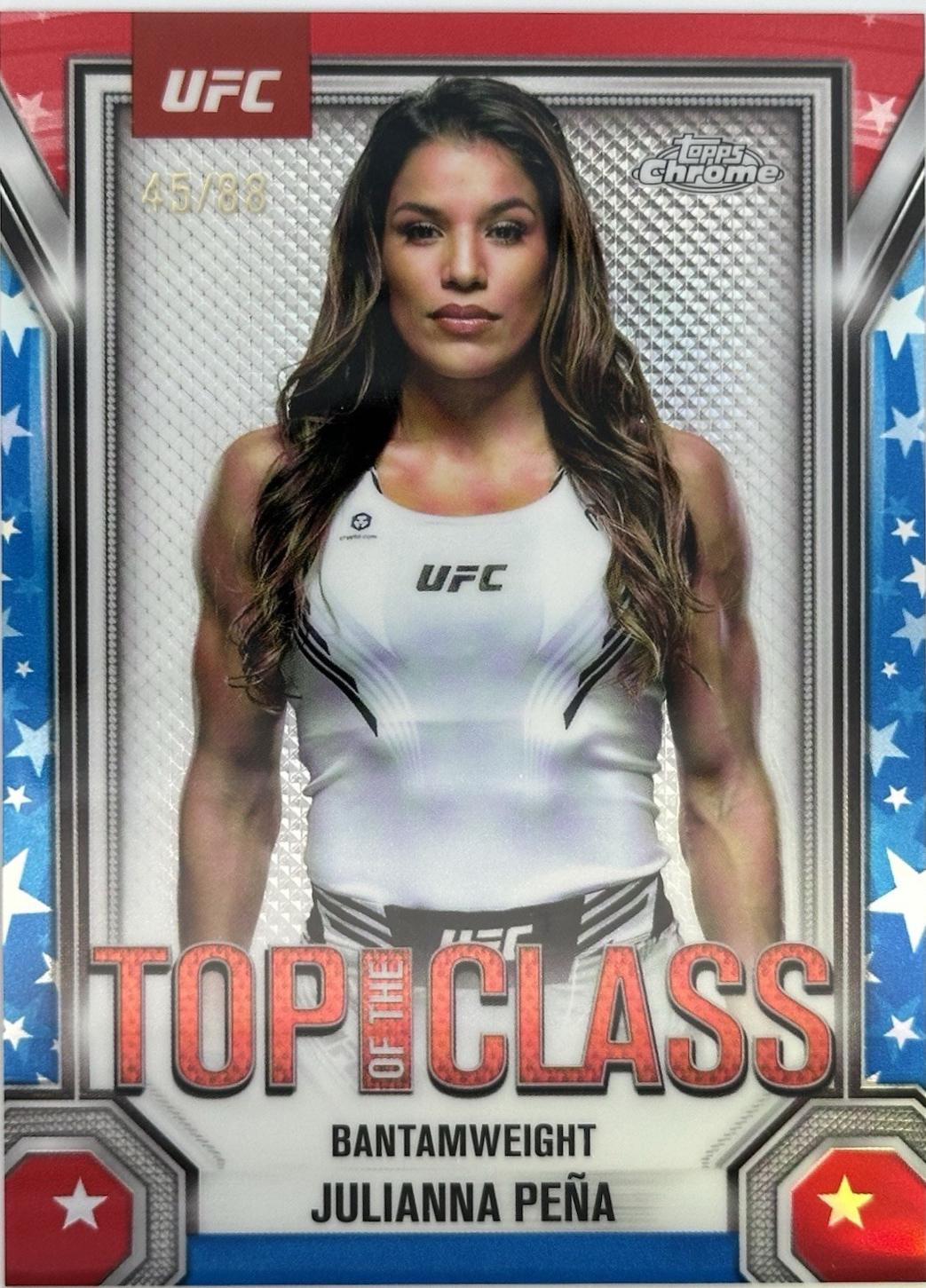 Julianna Pena [Red White Blue Refractor] #TTC-7
