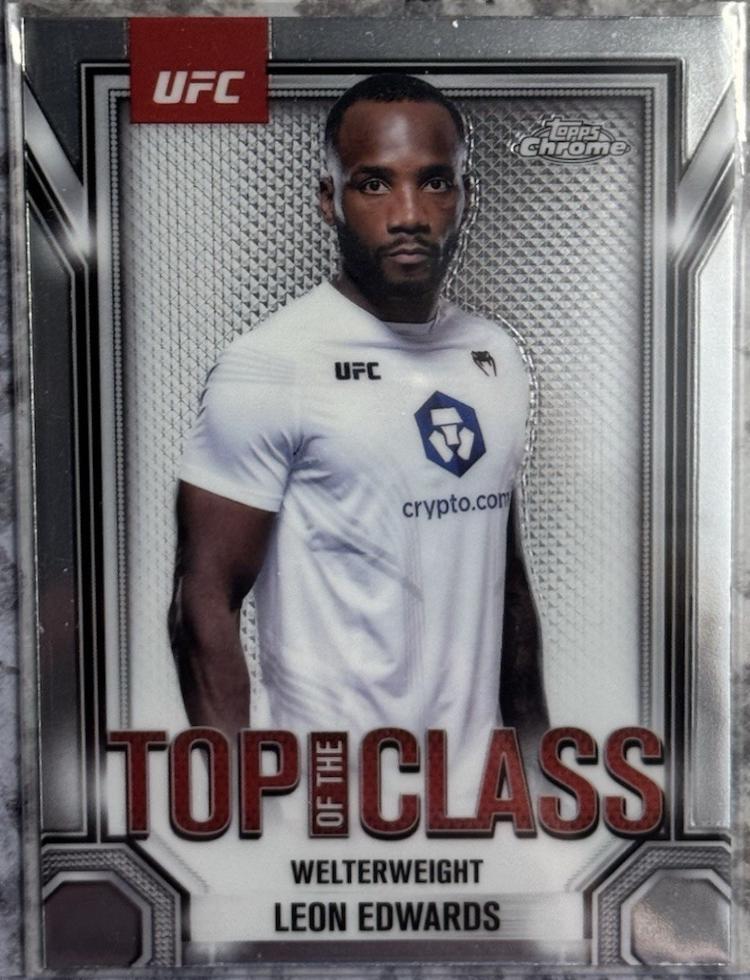 Leon Edwards [Black Gold Refractor] #TTC-9