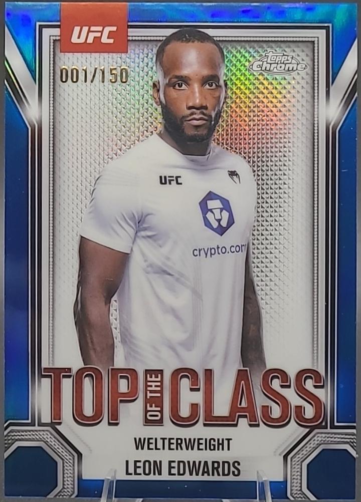 Leon Edwards [Blue Refractor] #TTC-9