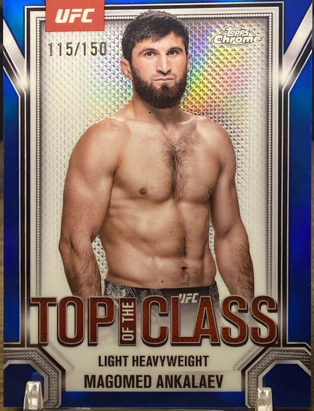 Magomed Ankalaev [Blue Refractor] #TTC-2