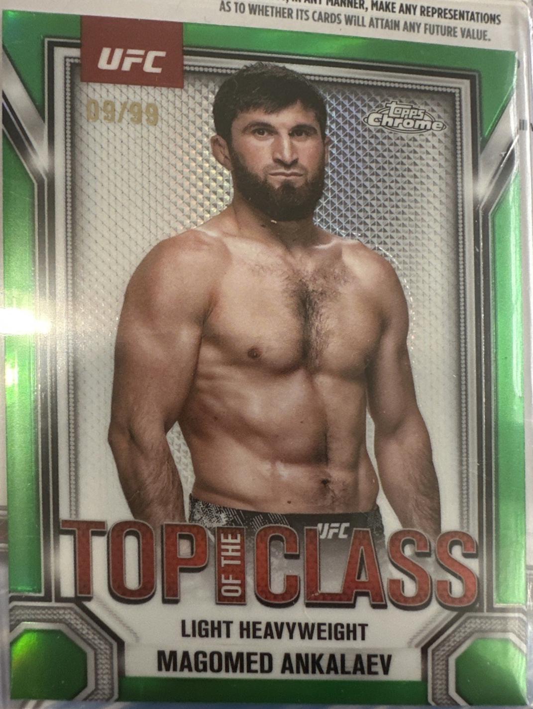 Magomed Ankalaev [Green Refractor] #TTC-2