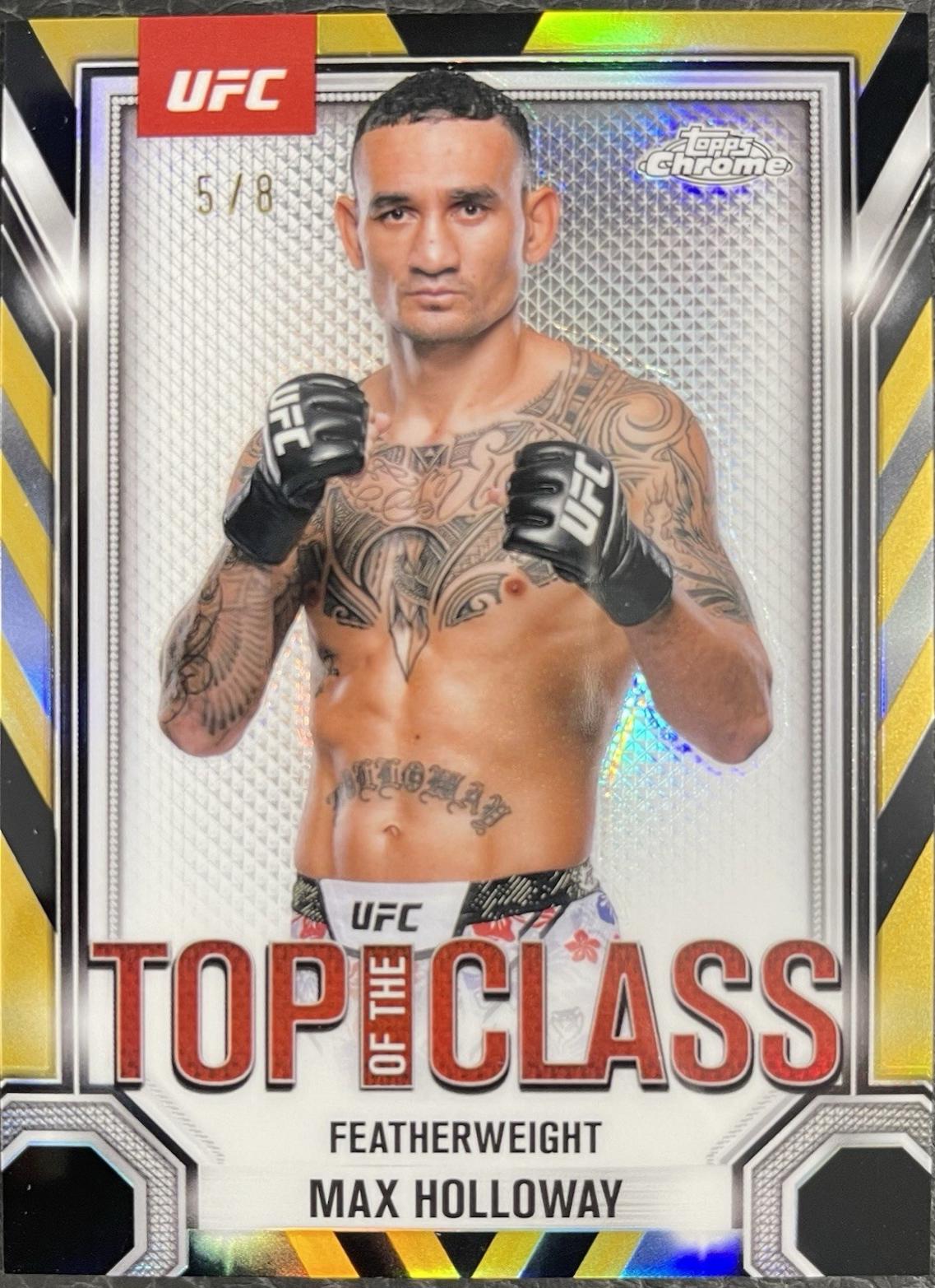 Max Holloway [Black Gold Refractor] #TTC-8