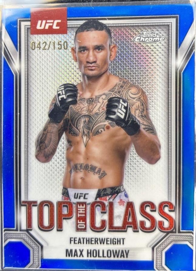Max Holloway [Blue Refractor] #TTC-8