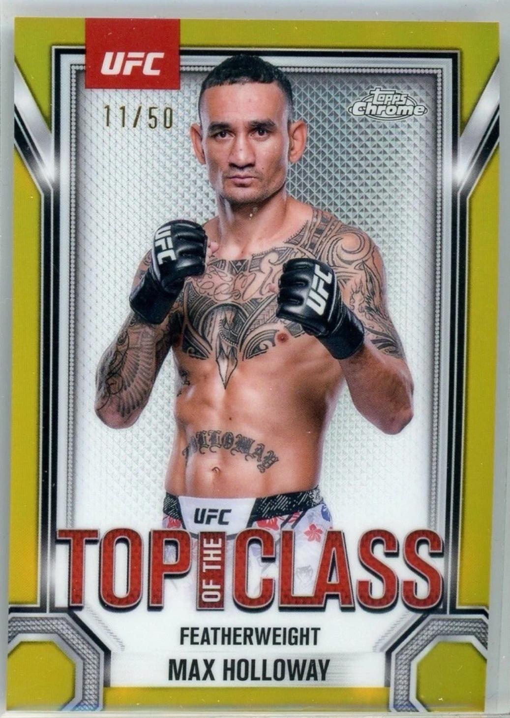 Max Holloway [Gold Refractor] #TTC-8