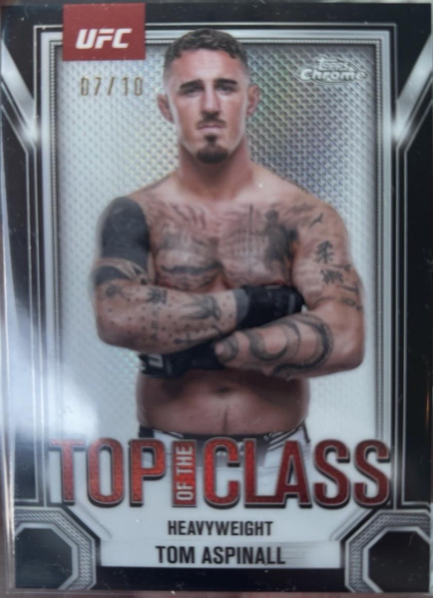 Tom Aspinall [Black Gold Refractor] #TTC-14
