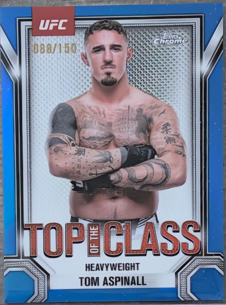 Tom Aspinall [Blue Refractor] #TTC-14