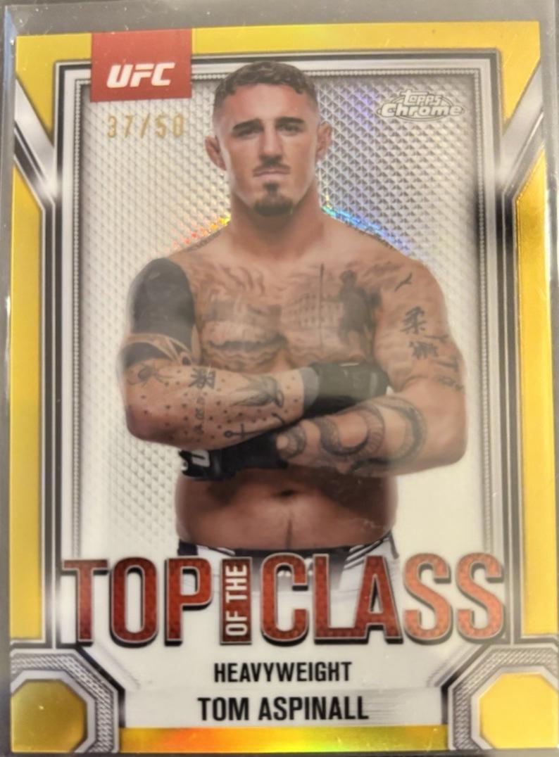 Tom Aspinall [Gold Refractor] #TTC-14