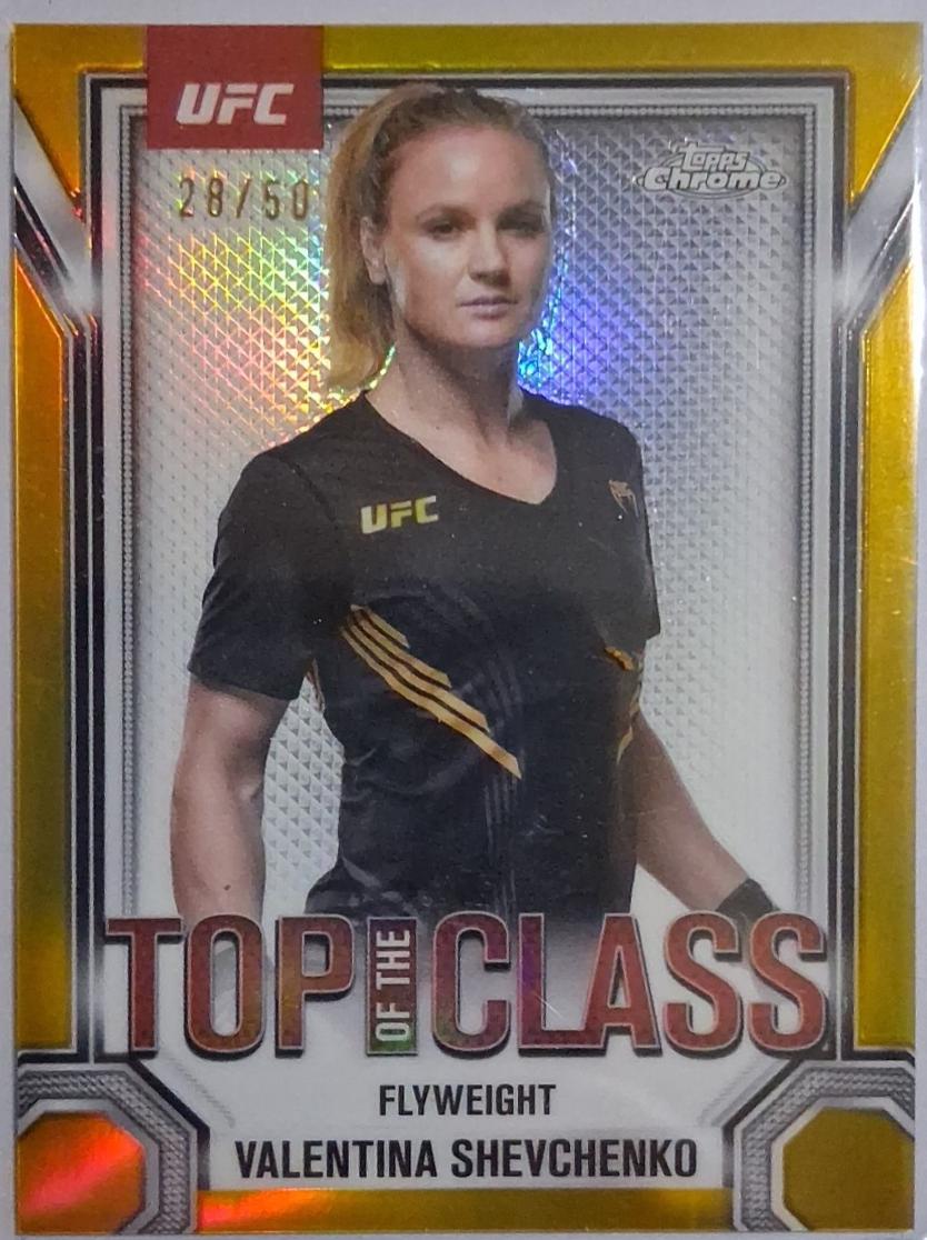 Valentina Shevchenko [Gold Refractor] #TTC-12