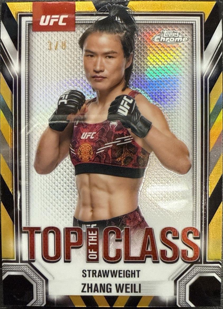 Zhang Weili [Black Gold Refractor] #TTC-18