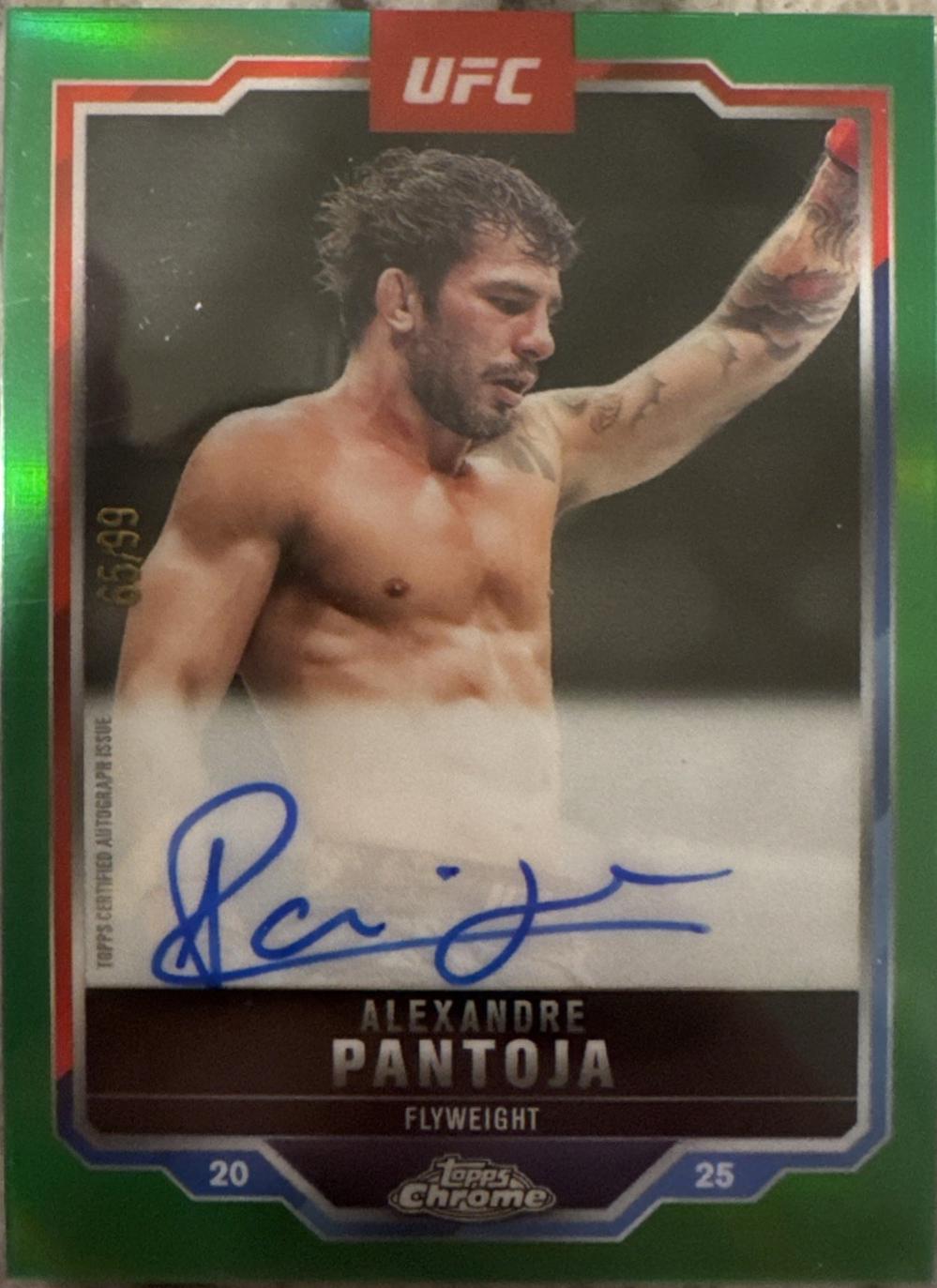 Alexandre Pantoja [Green Refractor] #CVA-AP