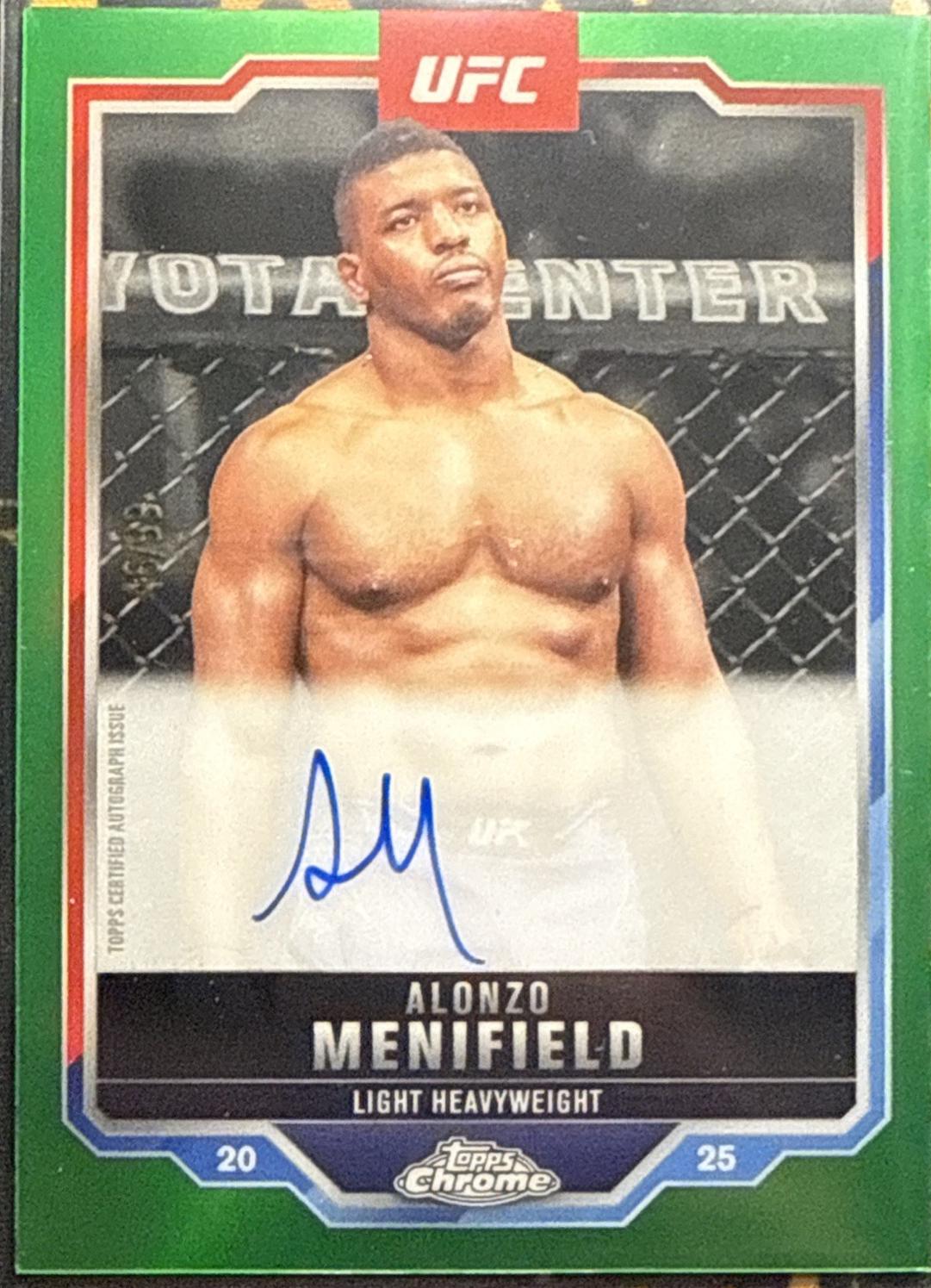 Alonzo Menifield #CVA-AM
