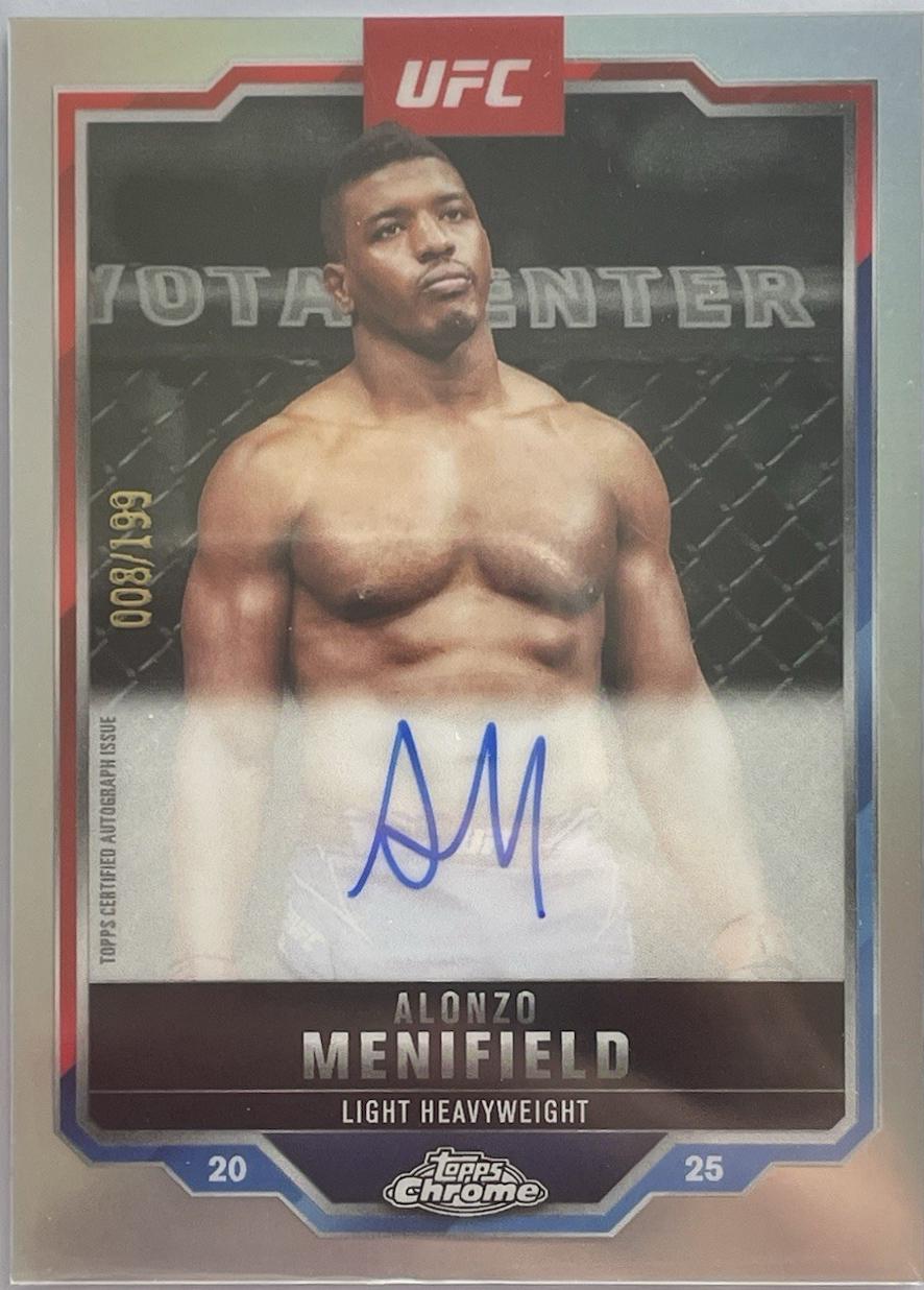 Alonzo Menifield [Refractor] #CVA-AM